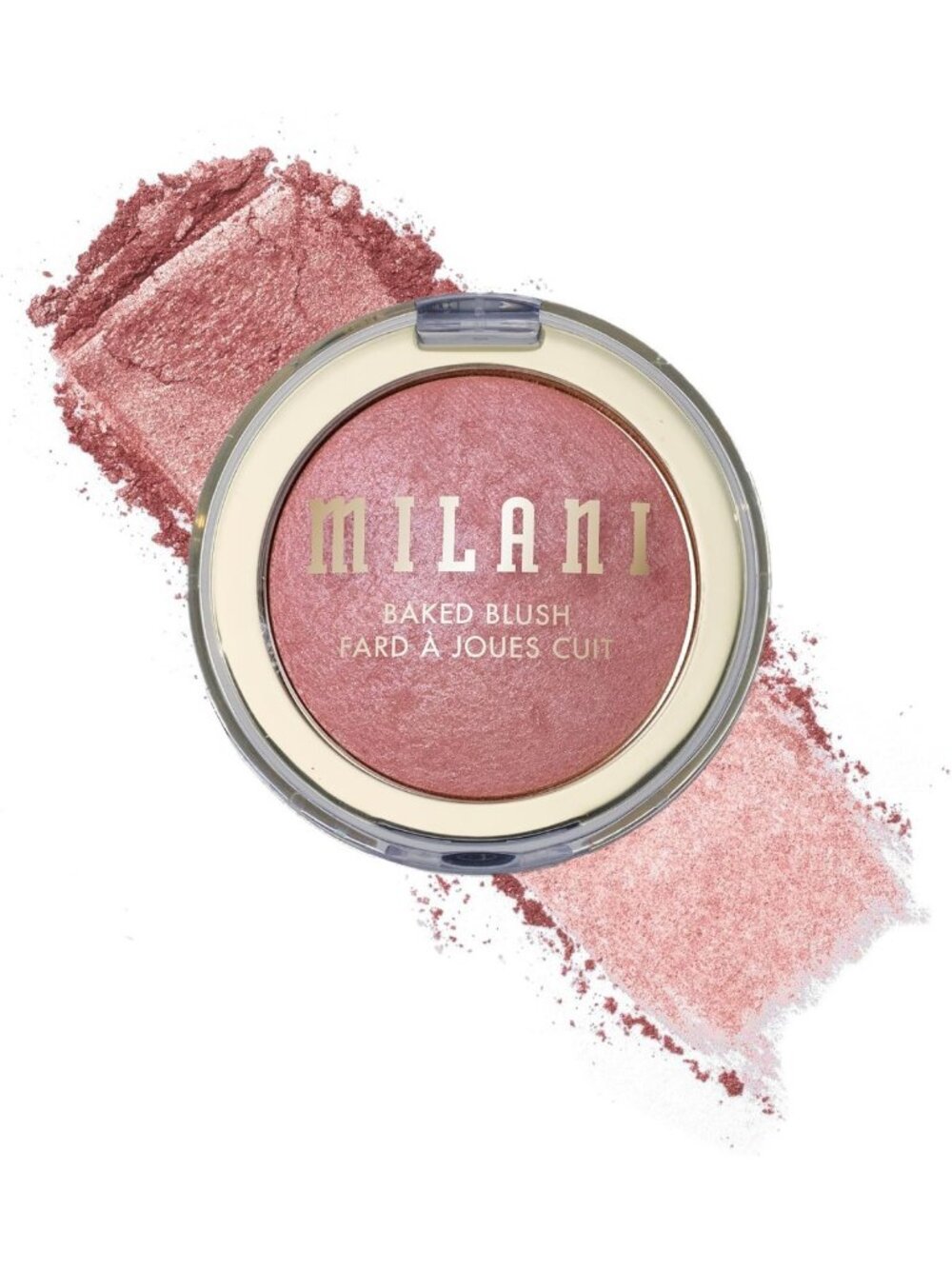 Baked Powder Blush for Cheeks - Sparkling Rosé, Long-lasting, Radiant Finish